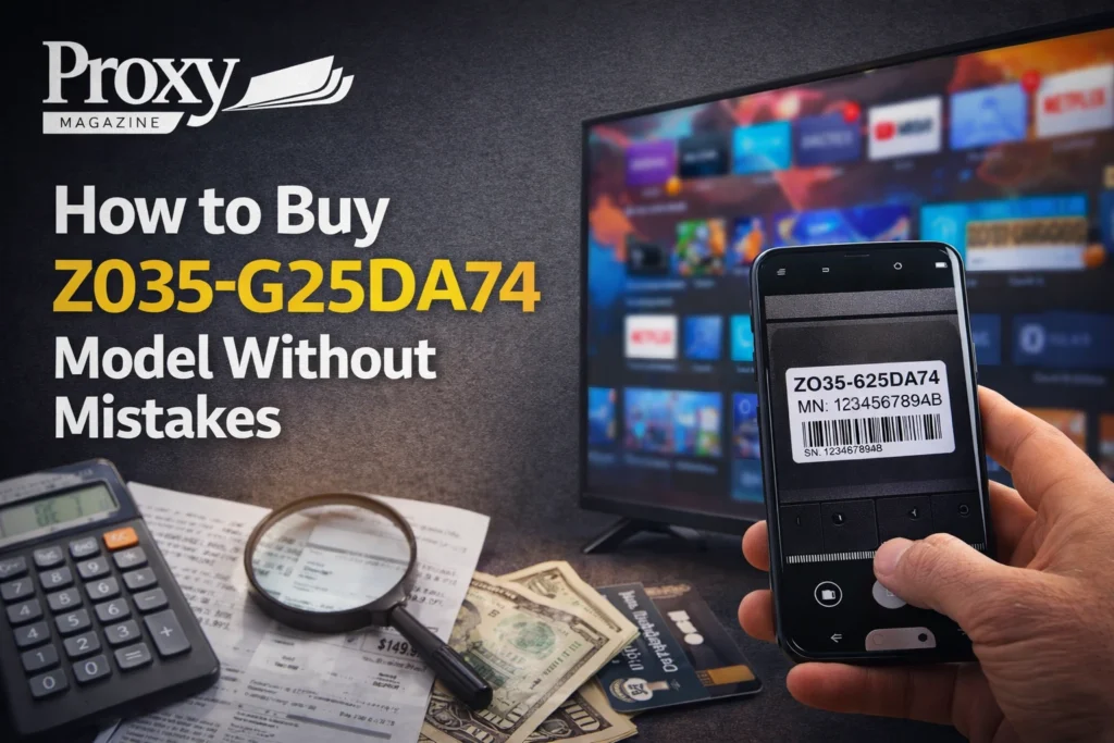 How to Buy ZO35-G25DA74 Model Without Mistakes