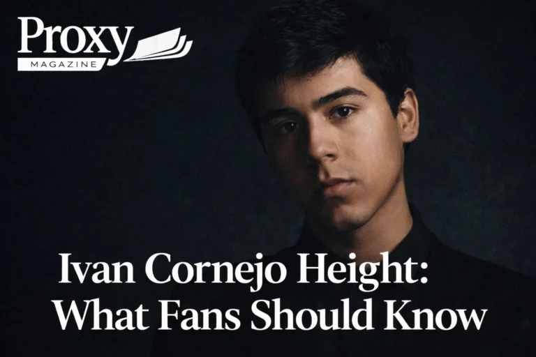 Ivan Cornejo Height What Fans Should Know