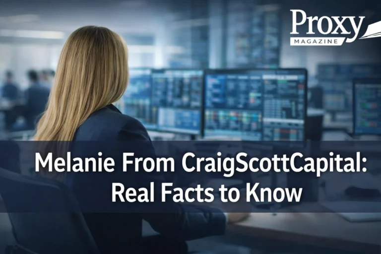 Melanie From CraigScottCapital Real Facts to Know