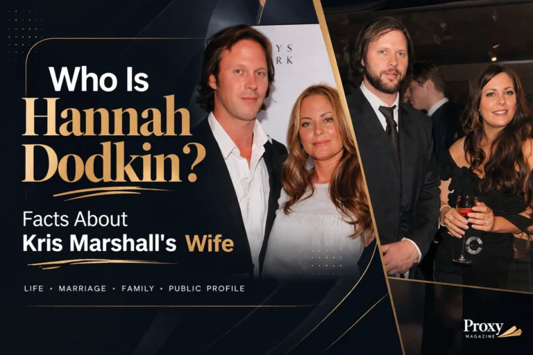 Who Is Hannah Dodkin Facts About Kris Marshall’s Wife