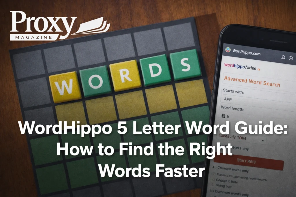 WordHippo 5 Letter Word Guide How to Find the Right Words Faster